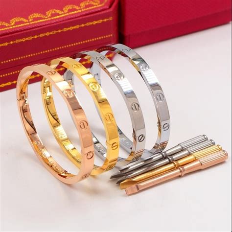 cartier bracelet with screws|cartier love bracelet screws loose.